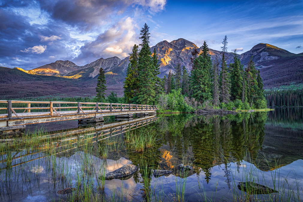 Pyramid Lake Sunrise