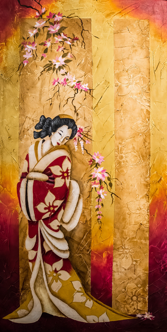 Spring Blossom Geisha